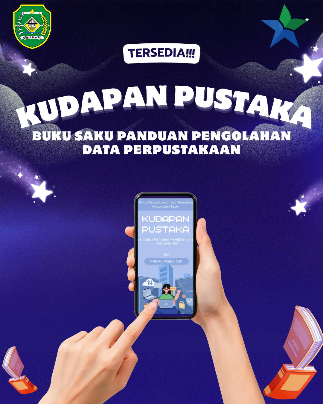KUDAPAN PUSTAKA BUKU SAKU PANDUAN PENGOLAHAN DATA PERPUSTAKAAN